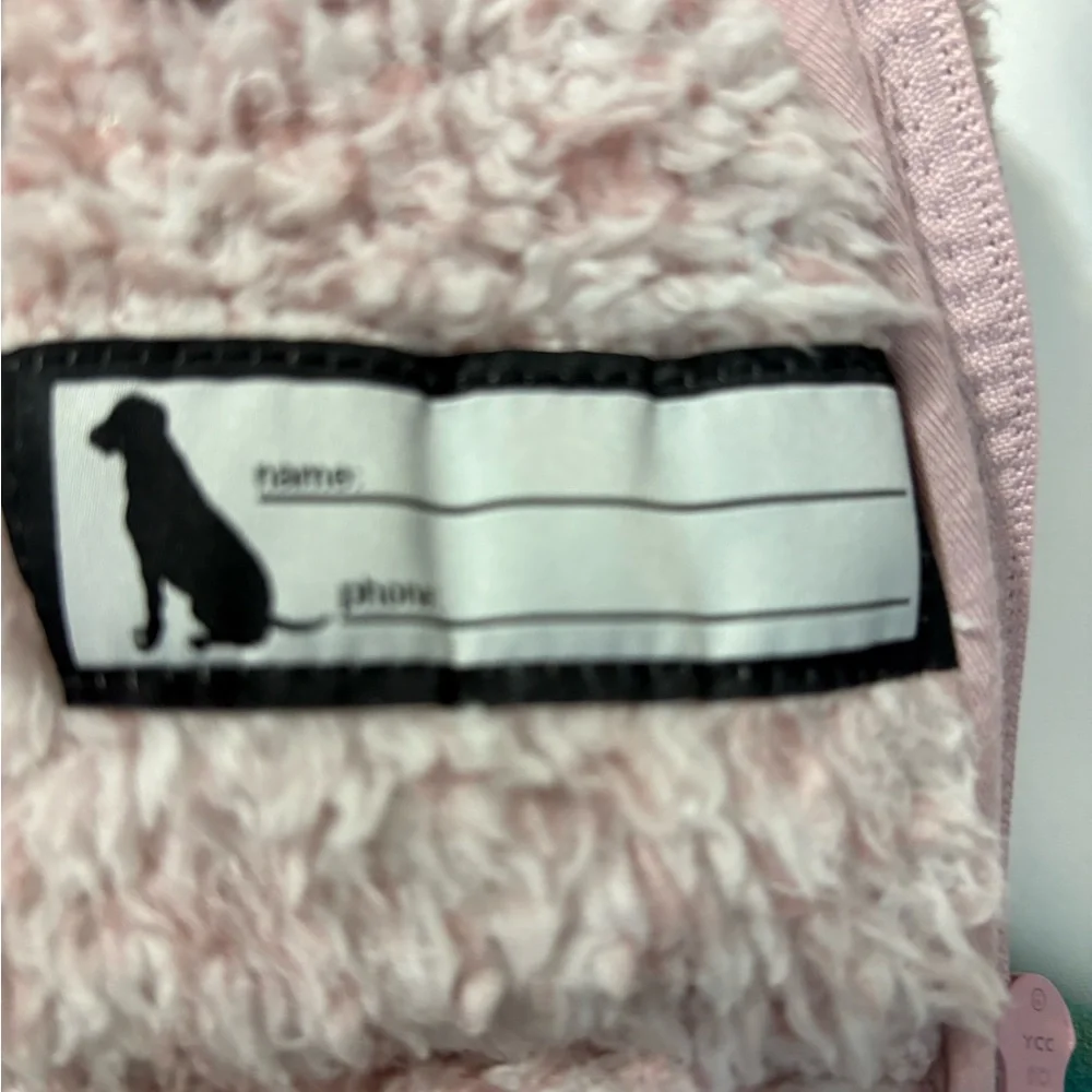 Eddie Bauer Baby Girl 6/9 month Sherpa Plush Hooded Full zip Jacket w/bear ears‎